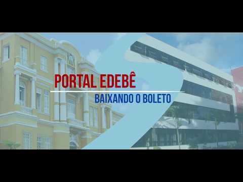 Portal Edebê - Download de boleto