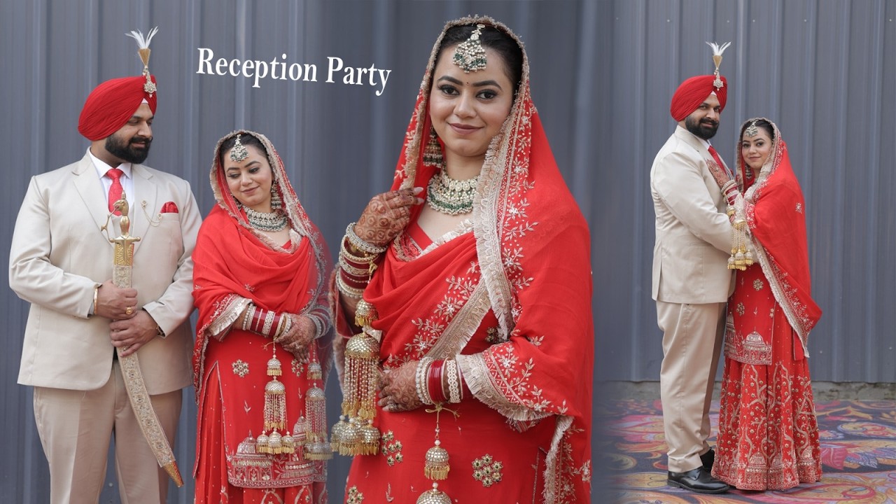 Harminder Singh weds Ramandeep Kaur Live ll
