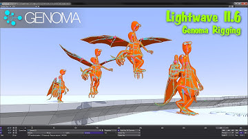 Lightwave 11.6  - Genoma Rigging