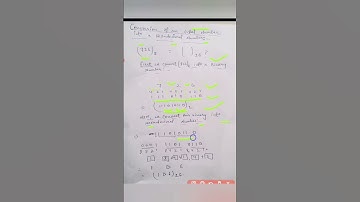 Octal to Hexadecimal Conversion best method 🔥🔥#shorts#youtube