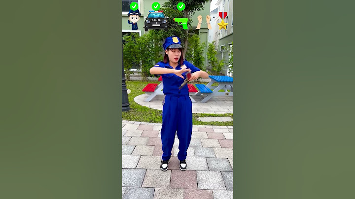 Kiều Chinh lần đầu làm cảnh sát 🚓🔫👮🏻‍♀️ Police dance cover #shorts