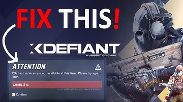 How To Fix CHARLIE-01 Error In XDefiant