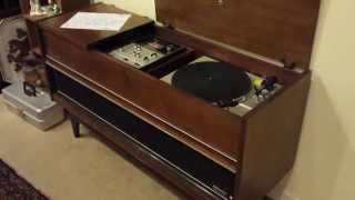 Vintage Mid Century Stereo JVC Nivico Perfect Stereo 4TR990 Deluxe w Akai APB20 Upgrade