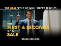 Les 4 premires secondes dune vente  programme de formation  la vente gratuit  cole de vente avec jordan belfort