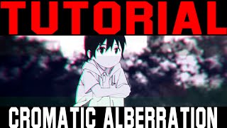 [Tutorial After effects] MBL - Cromatic Alberration (AMV tutorial)