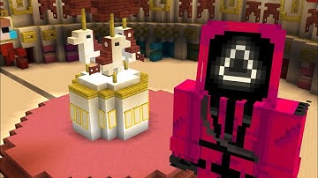We Built MINGLE From Squid Game In Minecraft