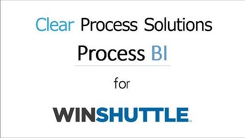 CPS Process BI for Winshuttle