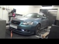 Subaru Legacy 3.0r Spec B, final power run after remap