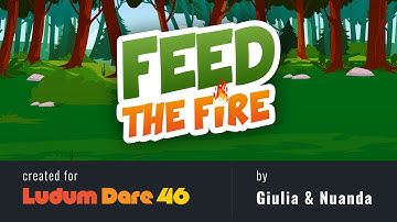 Making a game in 48 hours for Ludum Dare 46 : "Feed The Fire" the trailer