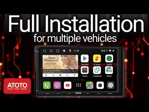 How To Install A Double Din Car Stereo – ATOTO S8 MS