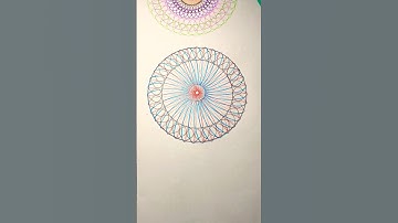 Spirograph Design #oddlysatisfying #spirograph #design #relaxing #satisfying #art