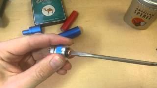 PENNY V2 Mechanical Mod & RDA Clone Review +Initial Adjustment ~Cheap Rebuildable Dripping Atomizer