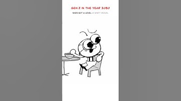 Gen Z In The Future 😅 (Animation Meme) Orig: @CoopNoop  #shorts