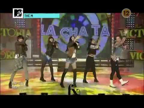 f(x) - LA chA TA, 에프엑스 - 라차타. @ MTV The M 20091018