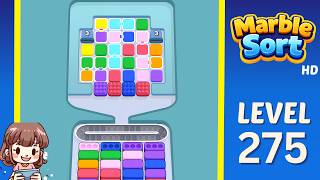 Marble Sort Level 275 Solution Walkthrough