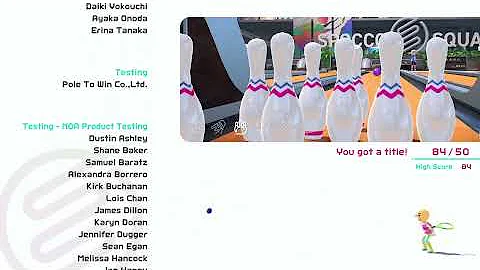 ⚽Staff Credits ⚽Nintendo Switch Sports⚽ No Commentary #bkk