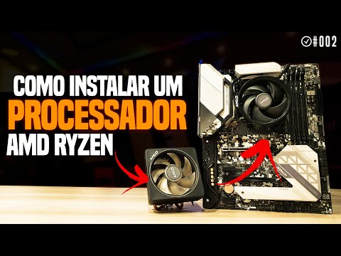 Como INSTALAR PROCESSADOR AMD RYZEN em seu PC GAMER