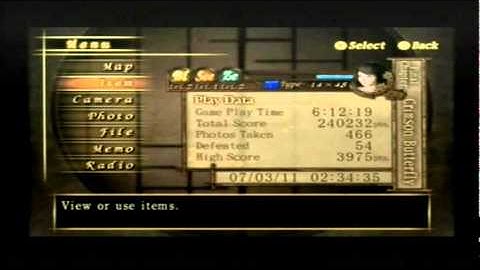 Fatal Frame 2 Playthrough Part 33 (Blind)