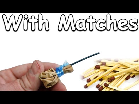       آموزش ساخت فیتیله آموزش ساخت ترقه اکلیل سرنج 