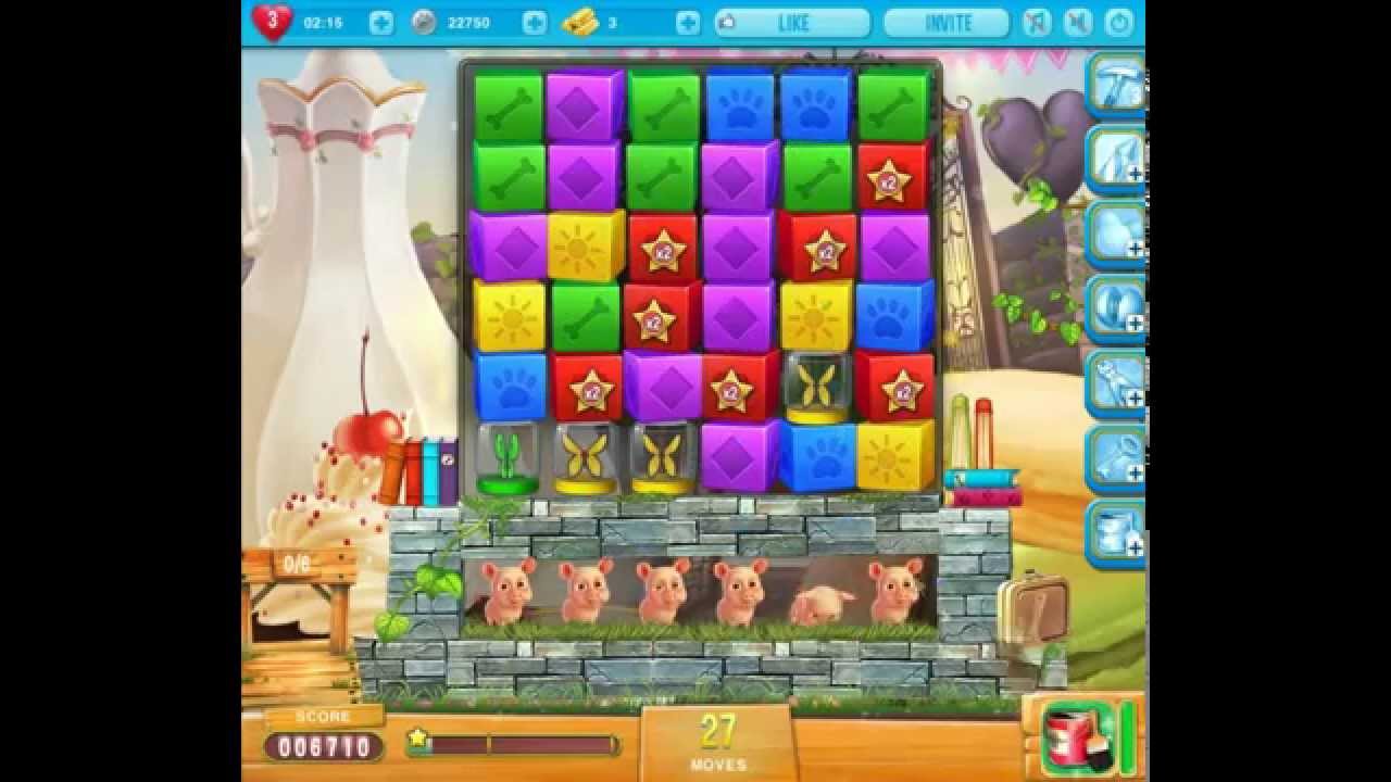 Pet Rescue Saga level 892 no hammers 😈 ►TOBIAS DEAMON◄