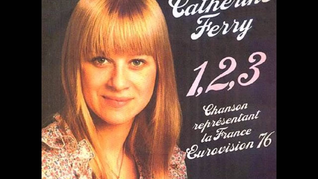 1976 Catherine Ferry - Un, Deux, Trois - YouTube