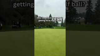 Closest call you’ve had on a course? ⛳️👇 #golf #golflife #RBCCanadianOpen #GolfPro #golftips
