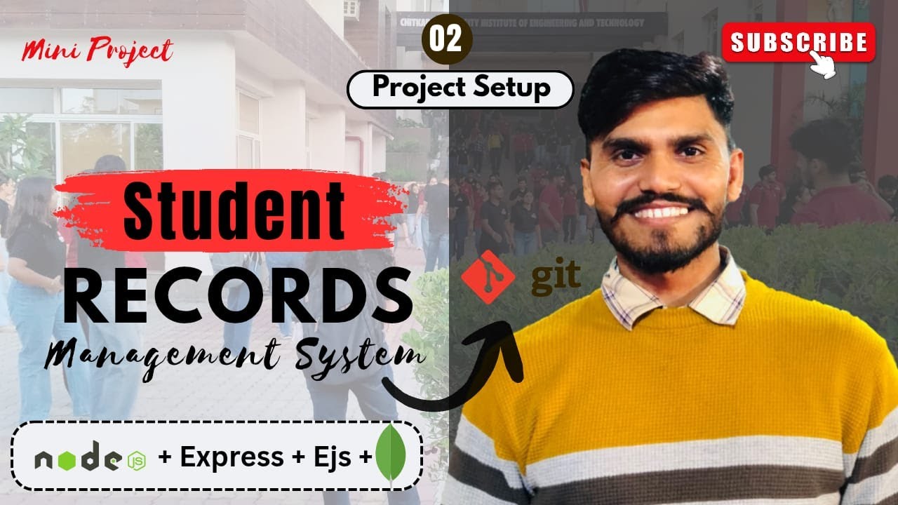 Project Setup | Student Records Management System using Node.js ...