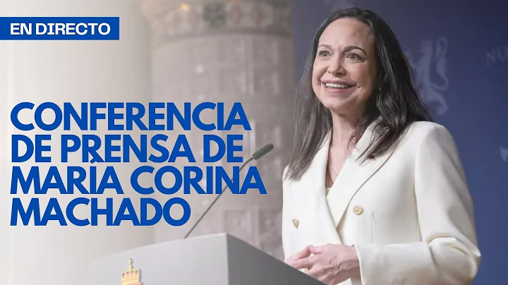 EN VIVO | María Corina Machado ofrece conferencia de prensa desde el Comité Nobel #Venezuela