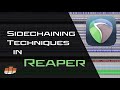 Reaper  sidechaining  pro mix academy