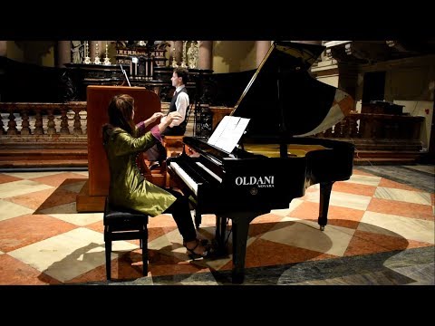 Pietro A. Yon: Concerto Gregoriano, 4th mvt - Tommaso Mazzoletti, Gaia Federica Caporiccio