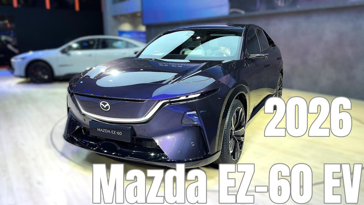 MASTページ 2026 Mazda EZ-60 EV Walkaround | Range: 600km — Shanghai Auto Show