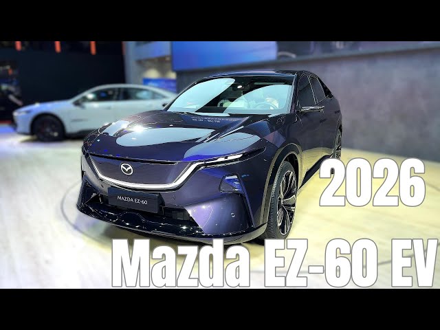 MASTページ 2026 Mazda EZ-60 EV Walkaround | Range: 600km — Shanghai Auto Show