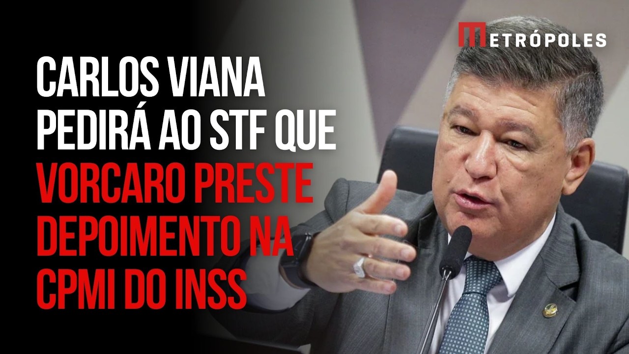 CPMI do INSS: Carlos Viana pedirá ao STF que Vorcaro preste depoimento