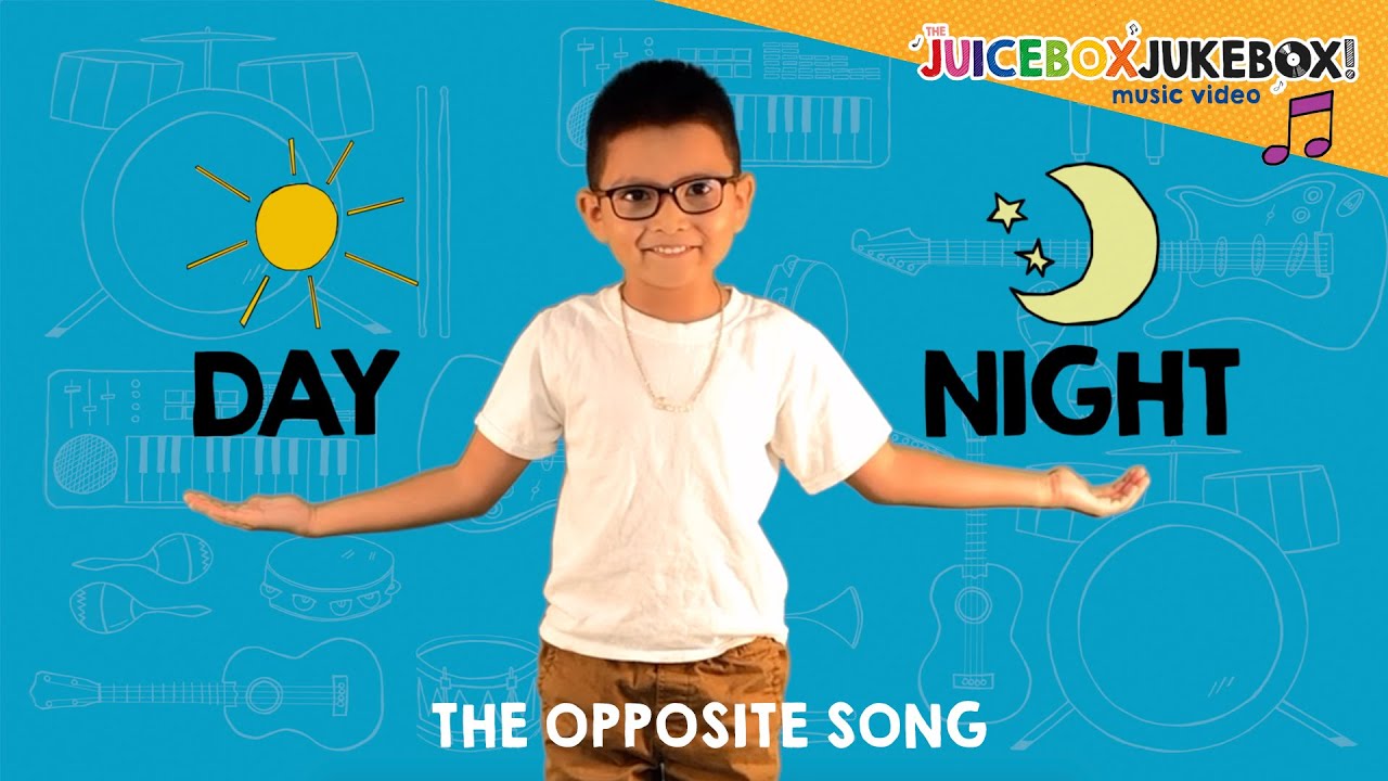 The Opposite Song by The Juicebox Jukebox   NEW Learn Opposites Educational School Kids Music 2020