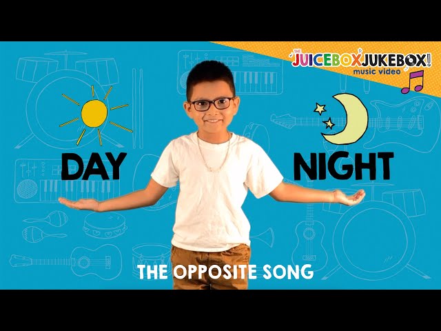 The Opposite Song by The Juicebox Jukebox - NEW! Learn Opposites Educational School Kids Music 2020 class=