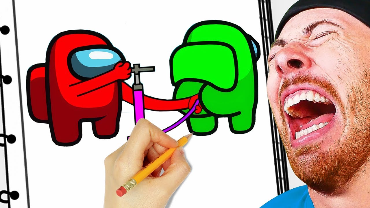 CRAZIEST Among Us Art Videos EVER!? (AMAZING!) - YouTube