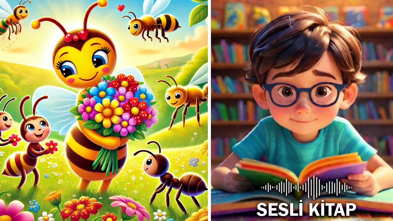 Çalışkanlık Balı | Çocuk Hikayeleri | Eğitici Masallar |Hayal Gücü | Kitaplar | Çocuklar İçin Eğitim
