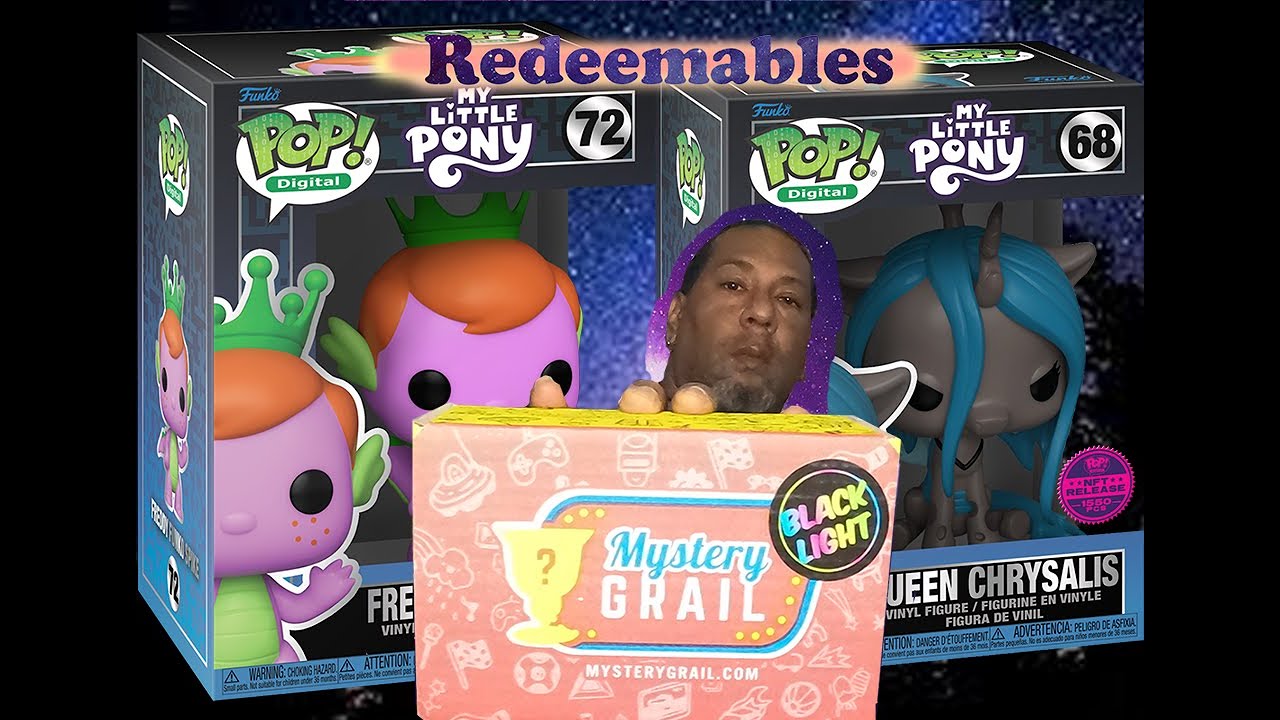 Funko Pop Mystery Boxes - BLACKLIGHT GRAIL + Mail Call New or Sell