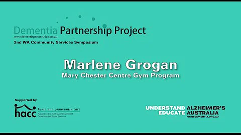 Marlene Grogan - Mary Chester Centre Gym Program