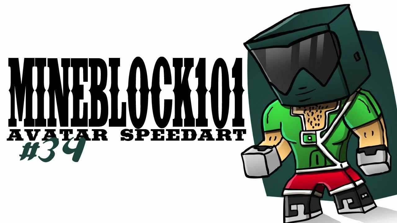 Minecraft Avatar Speedart - Mineblock101