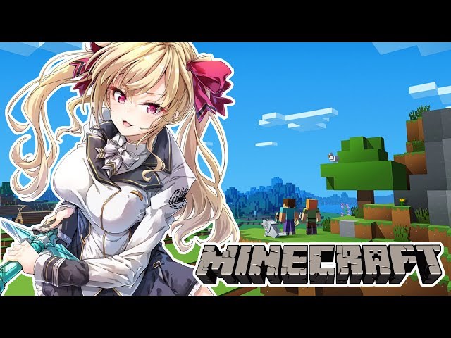 【Minecraft】JKの釣りとマイクラでダイヤ掘る【にじさんじ / 鷹宮リオン】のサムネイル