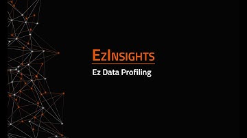 EzInsights AI Data Profiling | Improve Data Quality & Insights Effortlessly