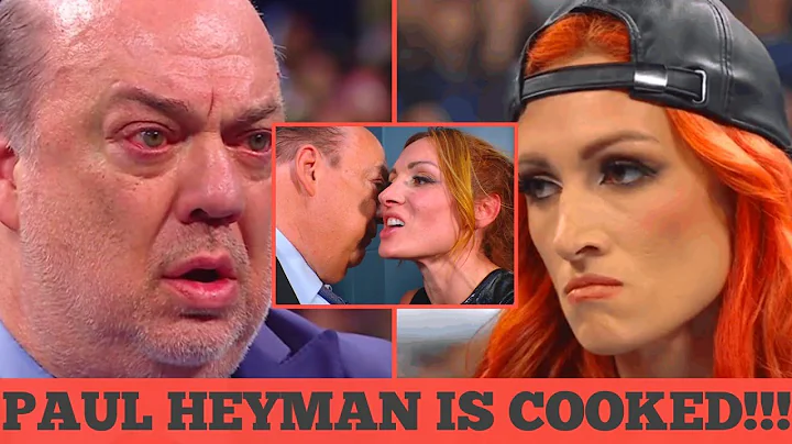 BECKY LYNCH CONFRONTS PAUL HEYMAN FOR SETH ROLLINS ON RAW! 