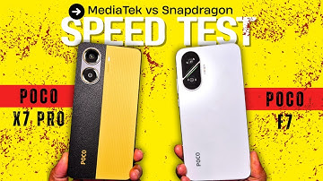 SHOCKING Result | POCO X7 Pro vs POCO F7 5G Speed Test