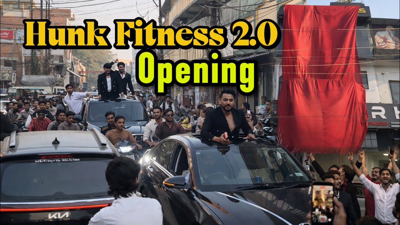 Hunk Fitness 2.0 Opening Ceremony || Full Badmashi☠️
