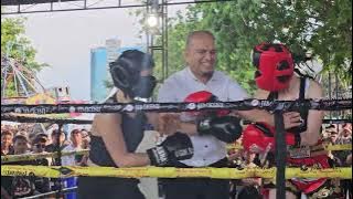 Fight Show Liyan Zef vs Zoe Levana. @Pekan gembira Ria Vol. 6