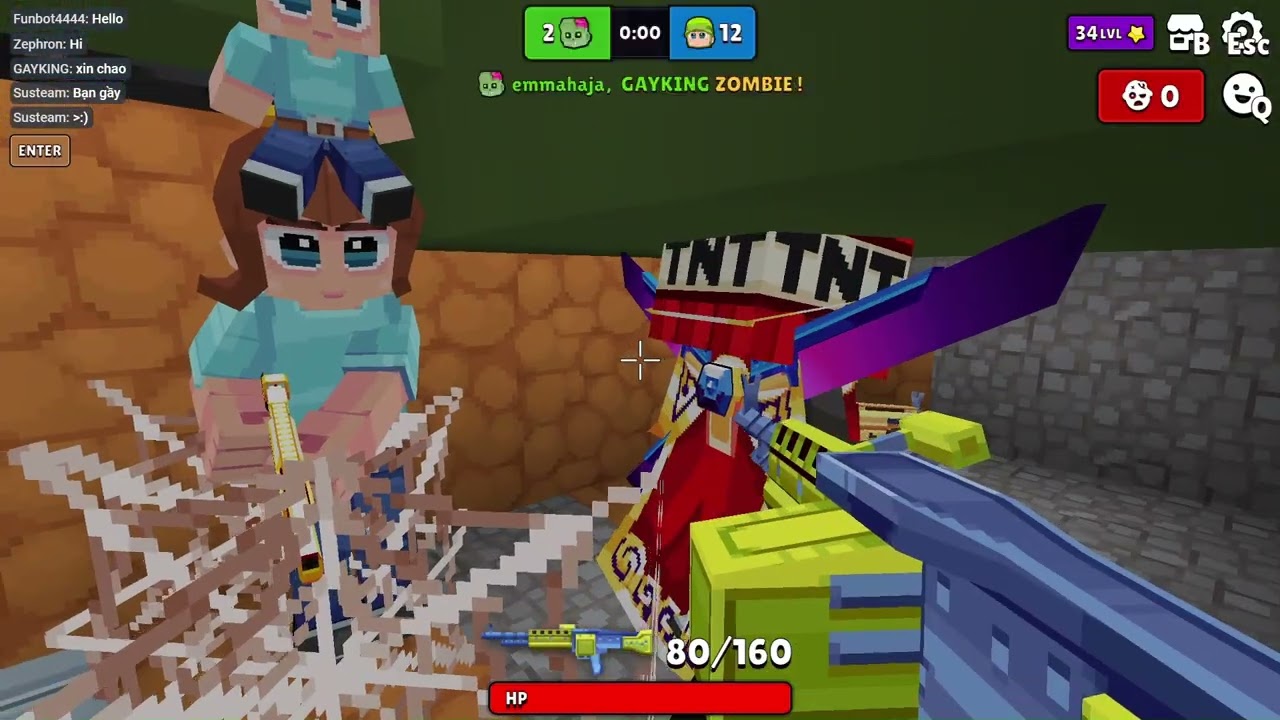 I Survived the Infection with ONLY an M60 in Minefun.io! 🔥 (Road to Level 35 #91)