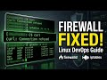 Linux Firewall Explained for DevOps | firewalld, iptables &amp; Troubleshooting