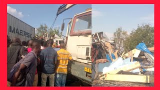 AJALI  YA MALORI MOROGORO  | FOLENI KUBWA BARABARA KUU DEREVA ANUSURIKA