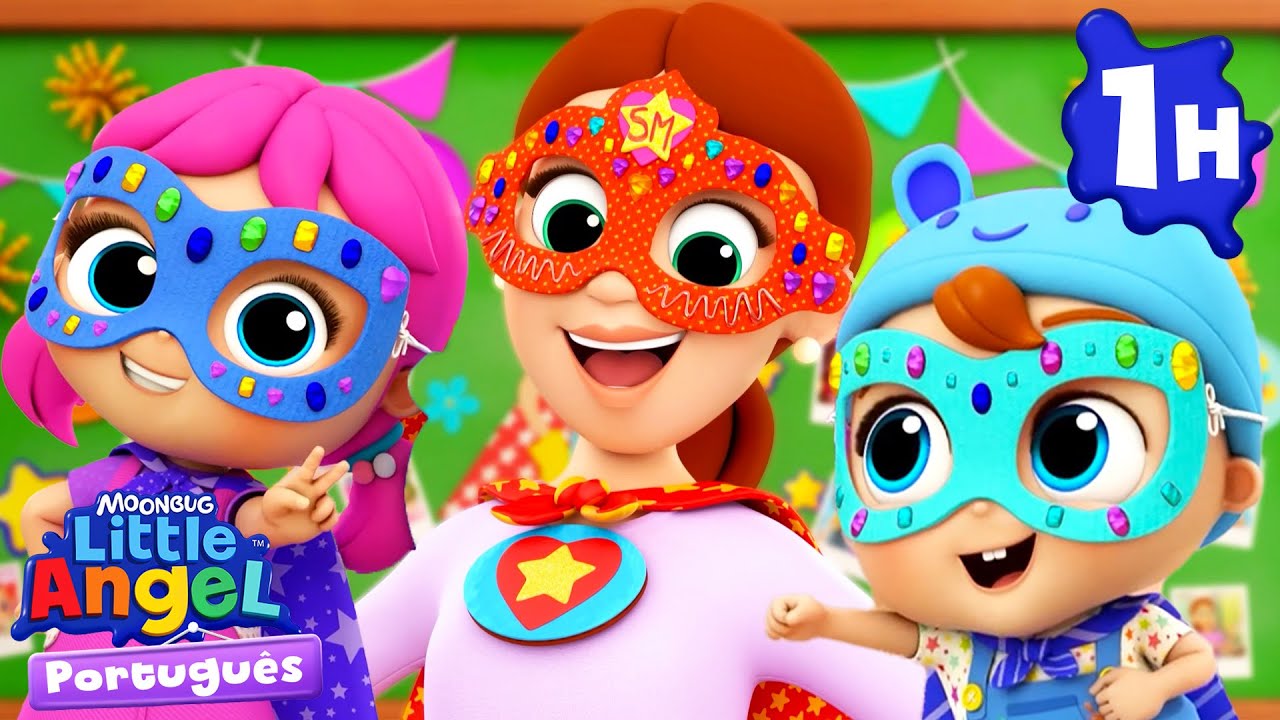 Joãozinho Ama a Super-Mamãe! | 1 HORA DE LITTLE ANGEL BRASIL